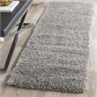 Safavieh California Shag Silver Shag Rug - Runner 2'3