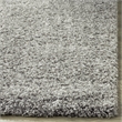 Safavieh California Shag Silver Shag Rug - Runner 2'3