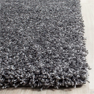 Safavieh California Shag Dark Grey Shag Rug - Runner 2'3&quot x 5'