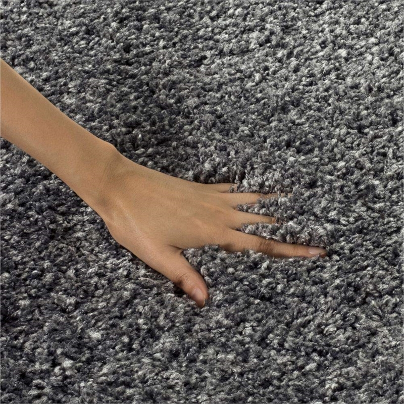 Safavieh California Shag Dark Grey Shag Rug - Runner 2'3
