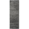 Safavieh California Shag Dark Grey Shag Rug - Runner 2'3