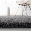 Safavieh California Shag Dark Grey Shag Rug - Square 4'