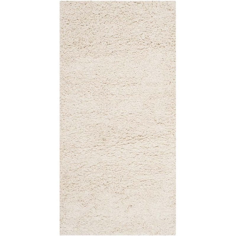 SAFAVIEH Milan Shag Collection SG180-1212 – Ivory Area Rug, 12x12