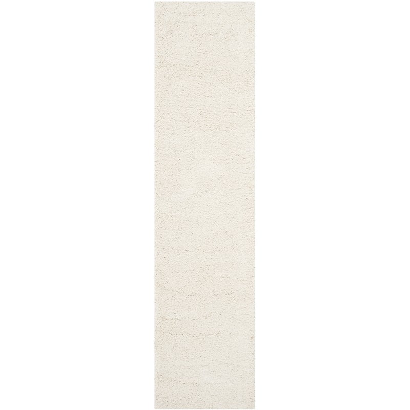 Safavieh Milan Shag Ivory Shag Rug - Runner 2' x 10'