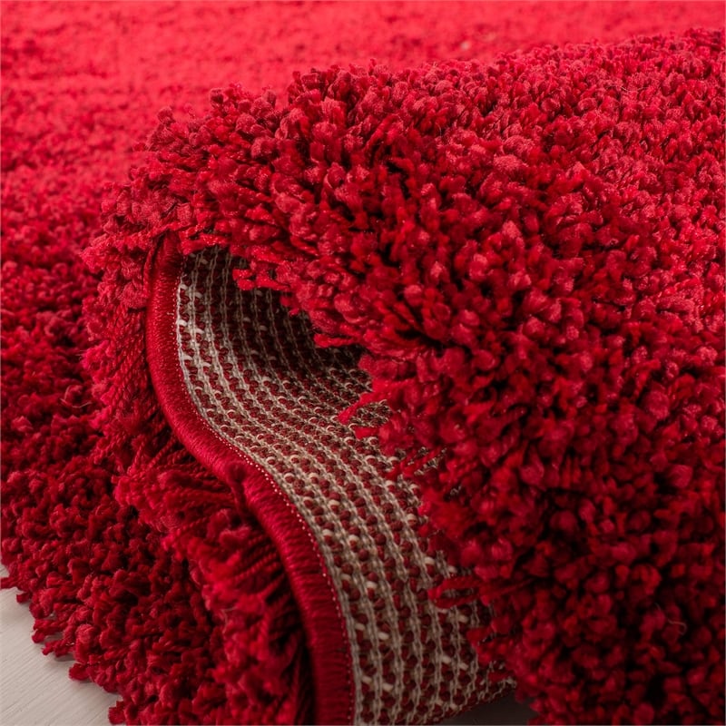 Safavieh Milan Shag Red Shag Rug - 3' x 5'