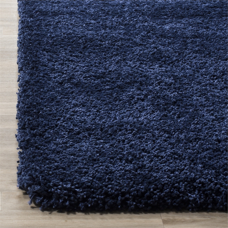 Safavieh Milan Shag Navy Shag Rug - 6' x 9'