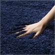 Safavieh Milan Shag Navy Shag Rug - 6' x 9'