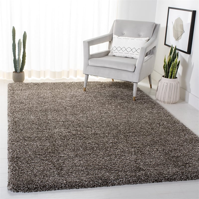 Safavieh Milan Shag Grey Shag Rug - 4' x 6'