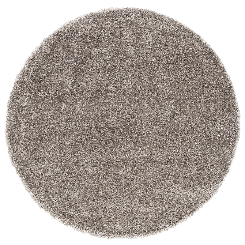 Safavieh Milan Shag Grey Shag Rug - Round 7'