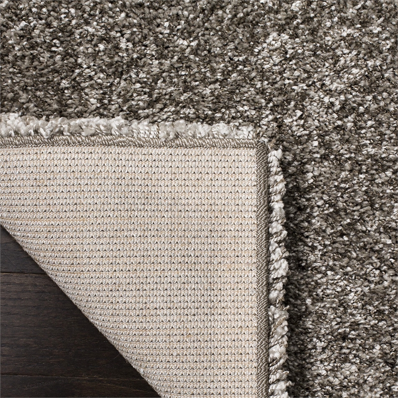 Safavieh Milan Shag Grey Shag Rug - Runner 2' x 6'