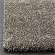Safavieh Milan Shag Grey Shag Rug - Runner 2' x 8'