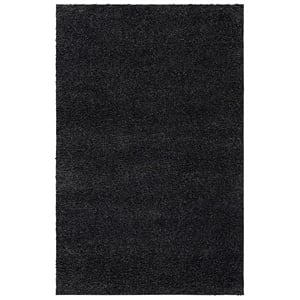 Safavieh Milan Shag Dark Grey Shag Rug - Runner 2' x 4'