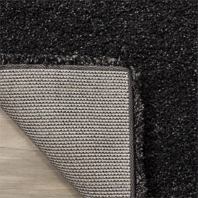 Safavieh Milan Shag Dark Grey Shag Rug - Runner 2' x 4'