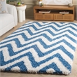Safavieh Shag Ivory Shag Rug - 6' x 9'