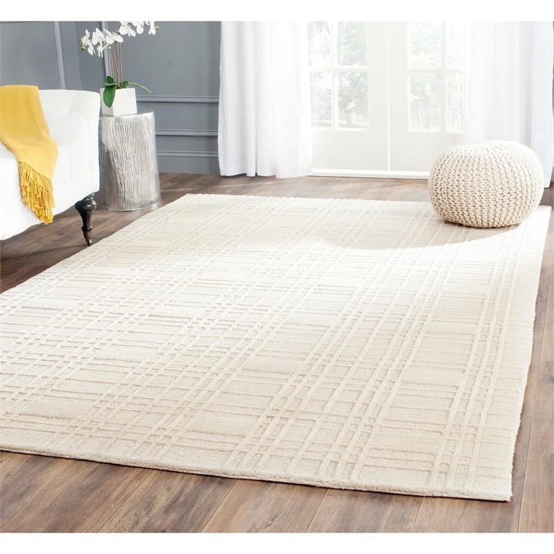 Safavieh Shag Ivory Shag Rug - 10' x 14'
