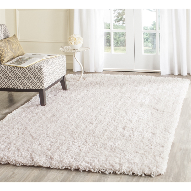 Safavieh Popcorn Shag Ivory Shag Rug - 2' x 3'