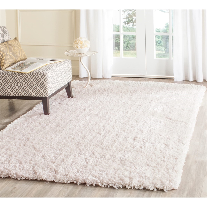 Safavieh Popcorn Shag Ivory Shag Rug - 3' x 5'
