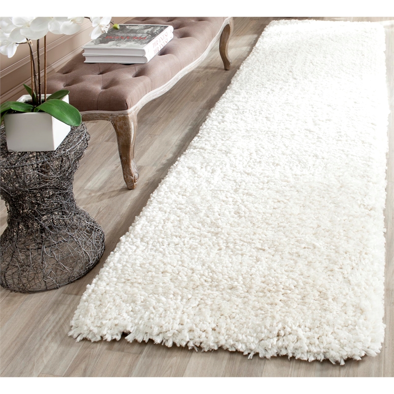 Safavieh Popcorn Shag Ivory Shag Rug - Runner 2'3