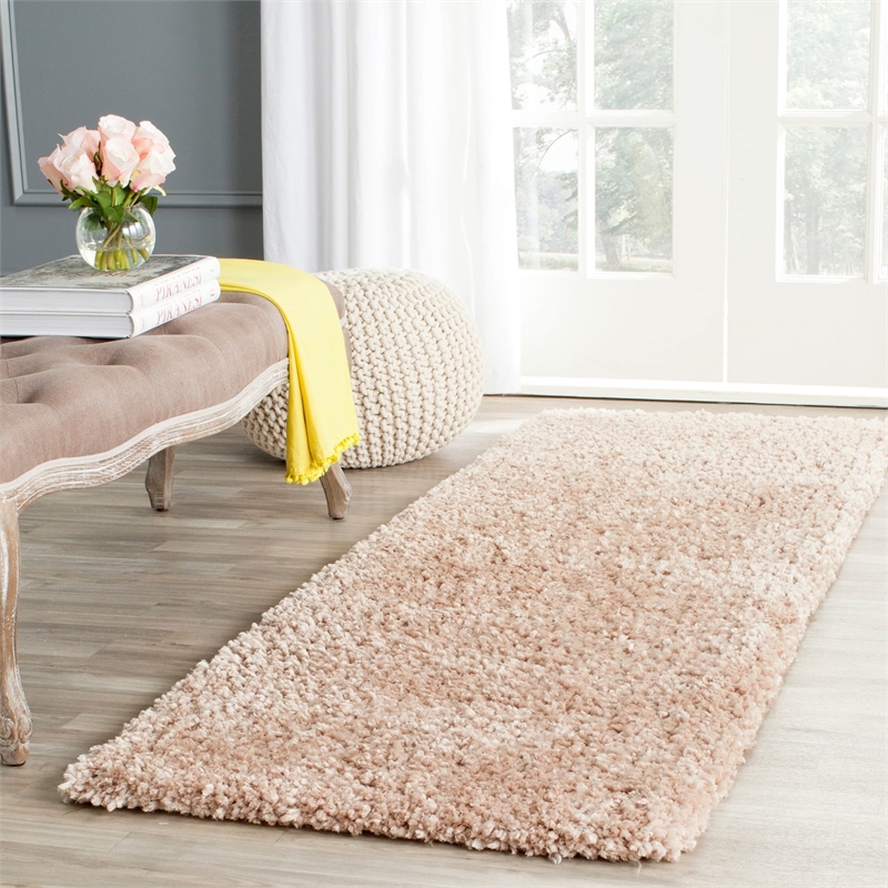 Safavieh Popcorn Shag Beige Shag Rug - 3' x 5'