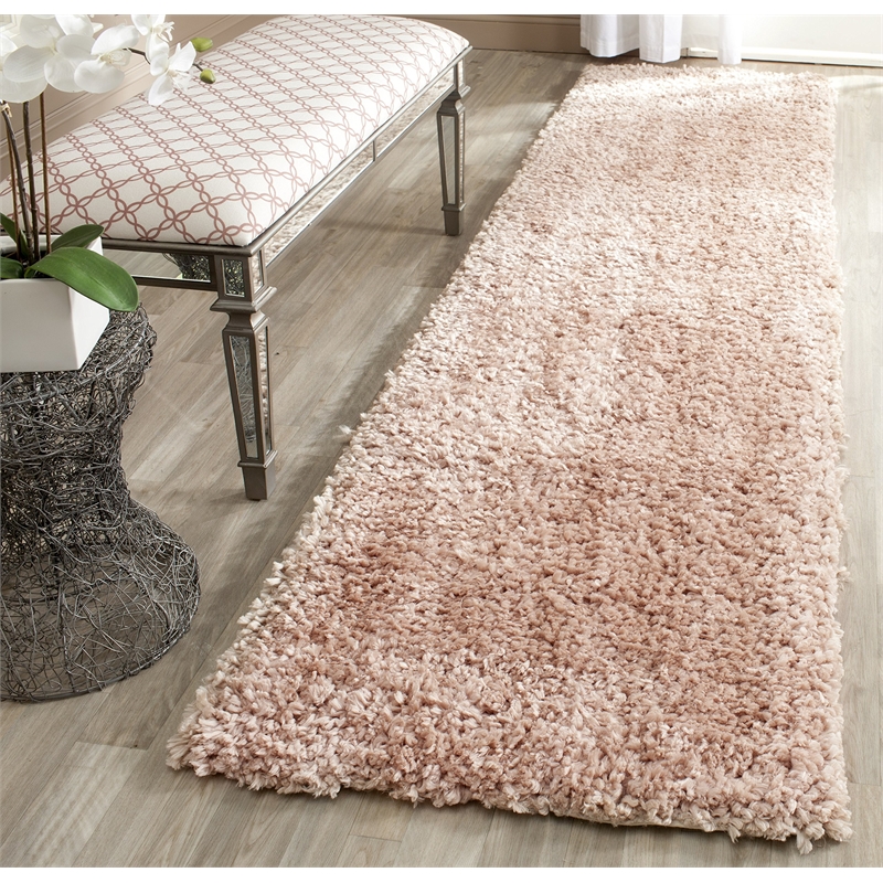 Safavieh Popcorn Shag Beige Shag Rug - Runner 2'3