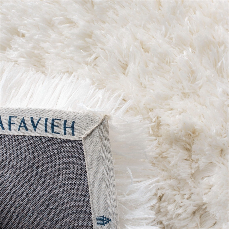 Safavieh Arctic Shag White Shag Rug - 7'6