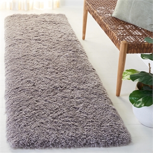 Safavieh Arctic Shag Grey Shag Rug - Runner 2'3&quot x 8'