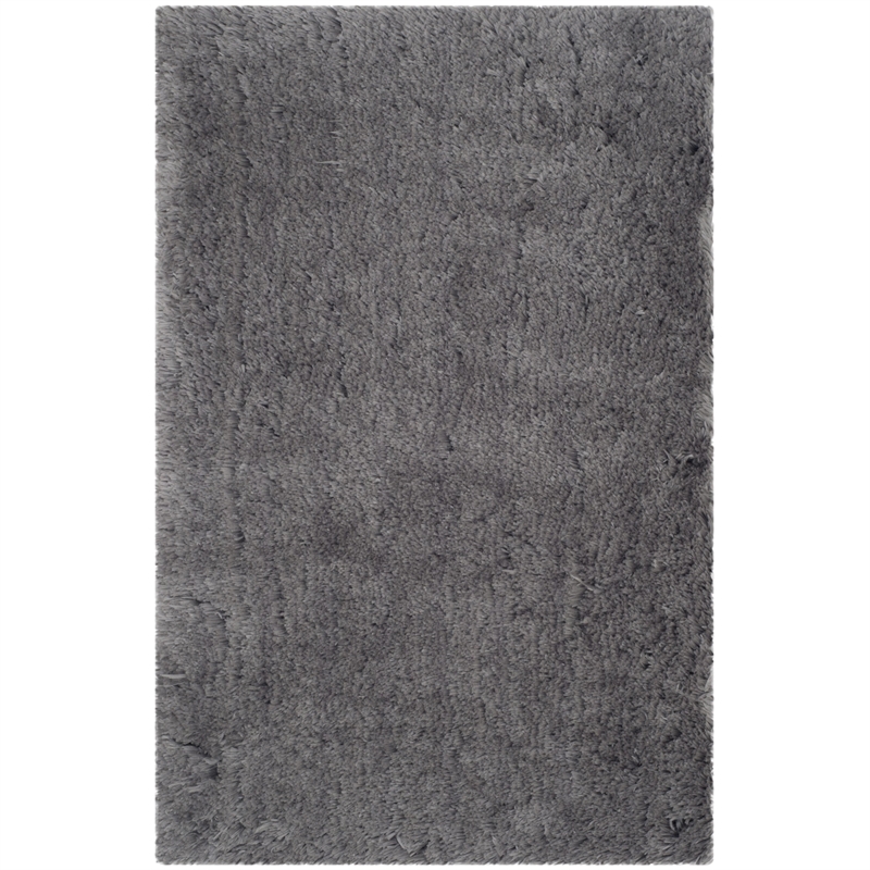 Safavieh Arctic Shag Grey Shag Rug - Runner 2'6