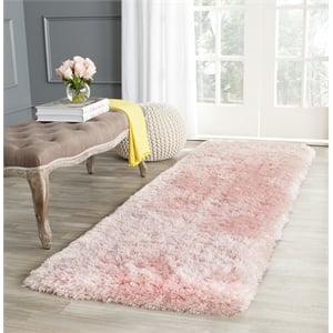 Safavieh Arctic Shag Pink Shag Rug - Runner 2'3&quot x 8'