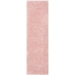 Safavieh Arctic Shag Pink Shag Rug - Runner 2'3