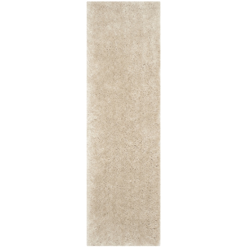 Safavieh Arctic Shag Beige Shag Rug - Runner 2'3