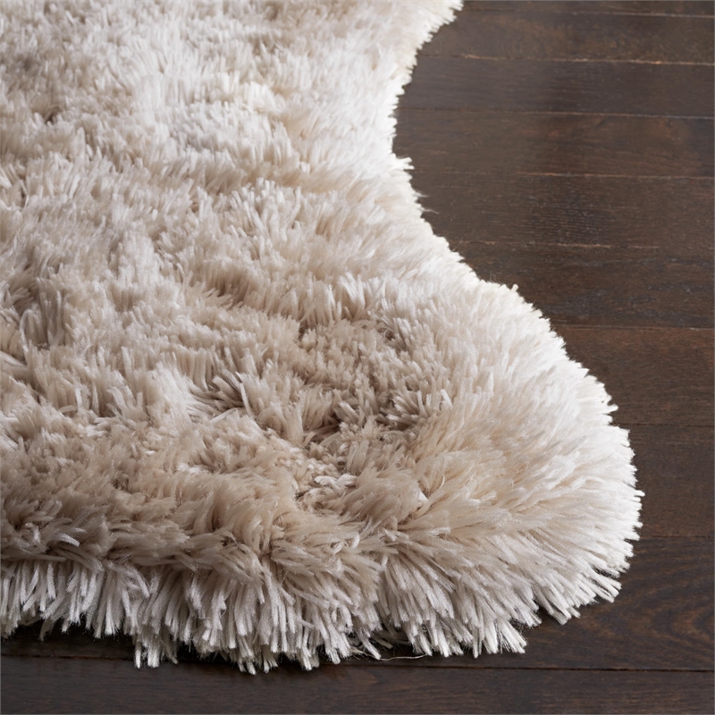 Safavieh Arctic Shag Beige Shag Rug - Runner 2'6