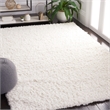 Safavieh Sheep Shag Ivory Shag Rug - 5' x 8'