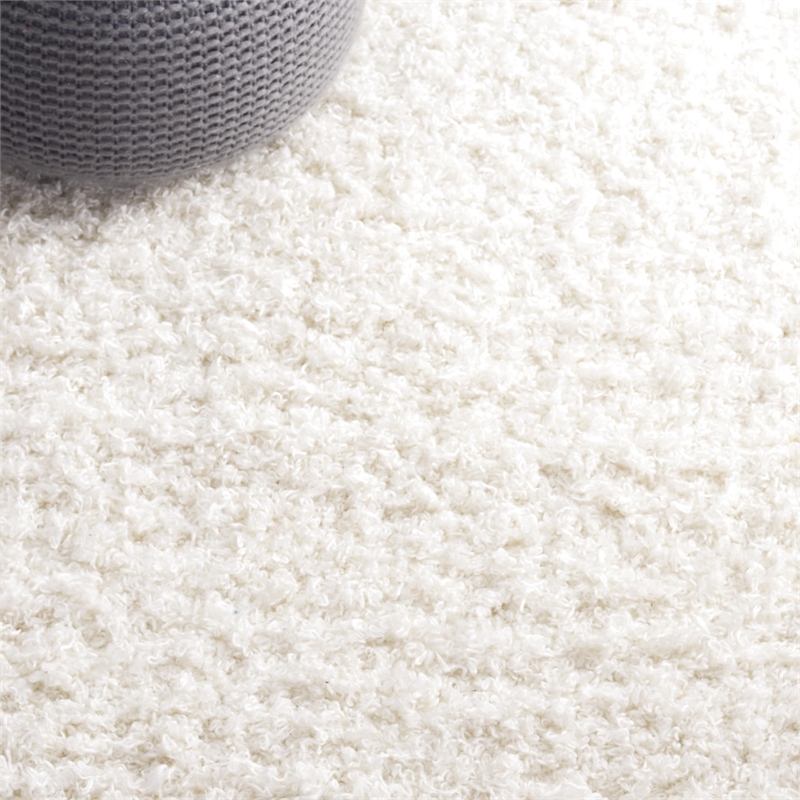 Safavieh Sheep Shag Ivory Shag Rug - 5' x 8'
