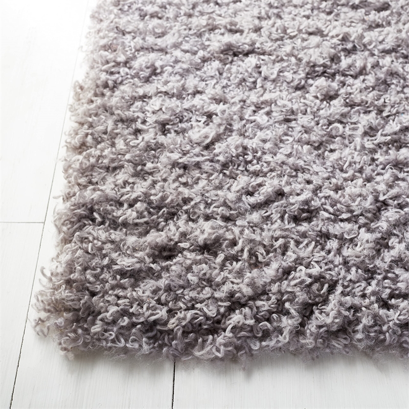 Safavieh Sheep Shag Grey Shag Rug - 4' x 6'