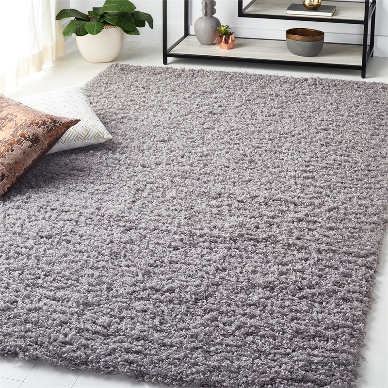 Safavieh Sheep Shag Grey Shag Rug - 5' x 8'