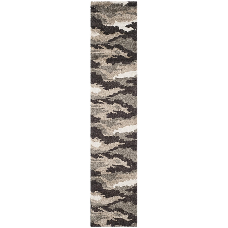 Safavieh Florida Shag Beige Shag Rug - Runner 2'3