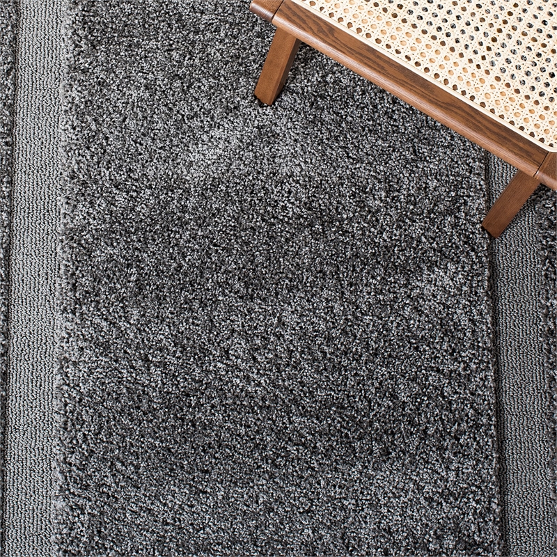 Safavieh Florida Shag Grey Shag Rug - Runner 2'3