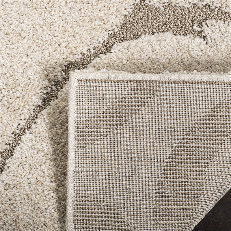 Safavieh Florida Shag Cream Shag Rug - 2'3