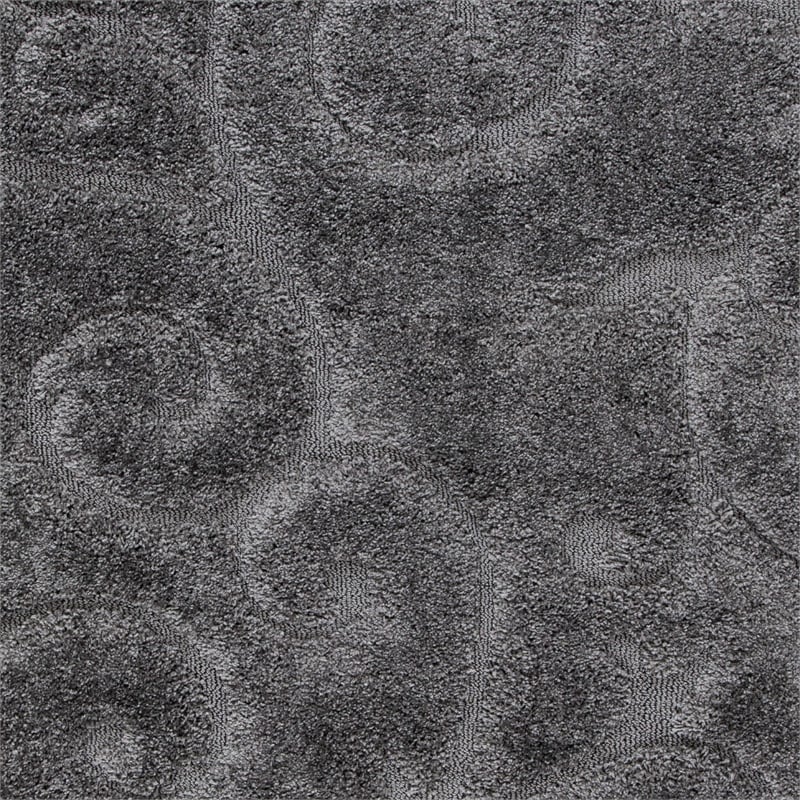 Safavieh Florida Shag Grey Shag Rug - Square 4'