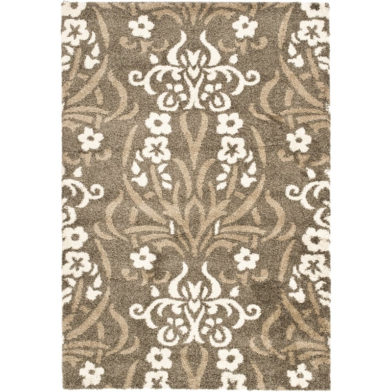 Safavieh Florida Shag Smoke Shag Rug - 9'6
