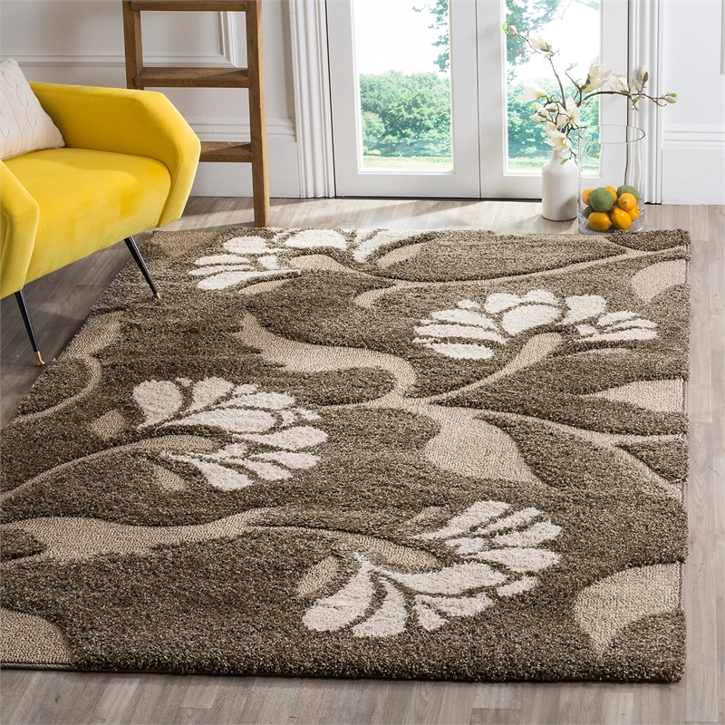 Safavieh Florida Shag Smoke Shag Rug - 3'3