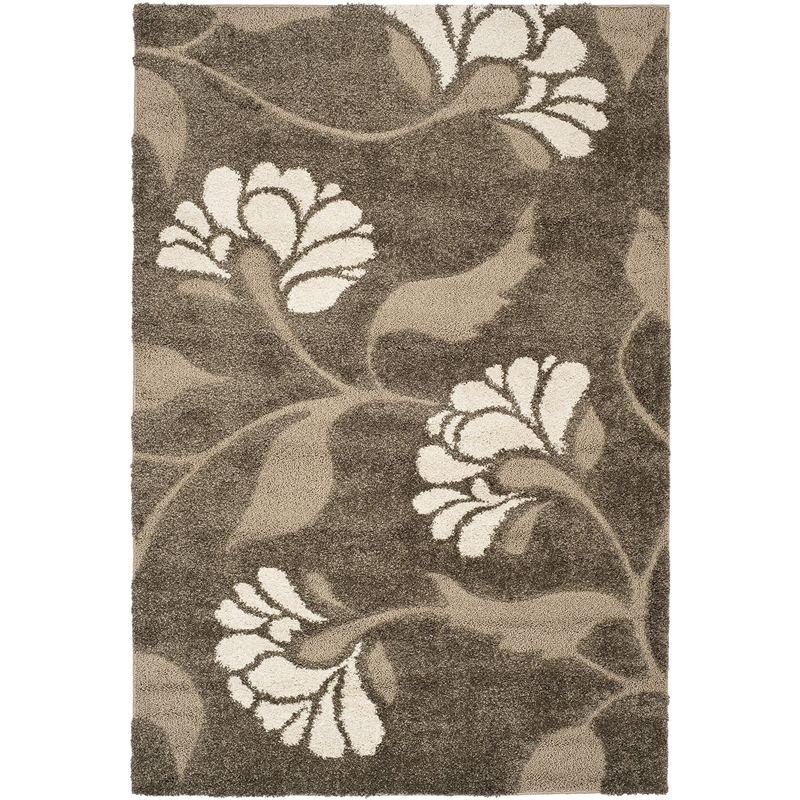 Safavieh Florida Shag Smoke Shag Rug - 8'6