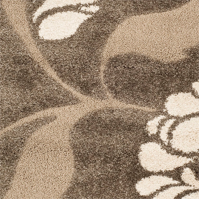 Safavieh Florida Shag Smoke Shag Rug - Runner 2'3