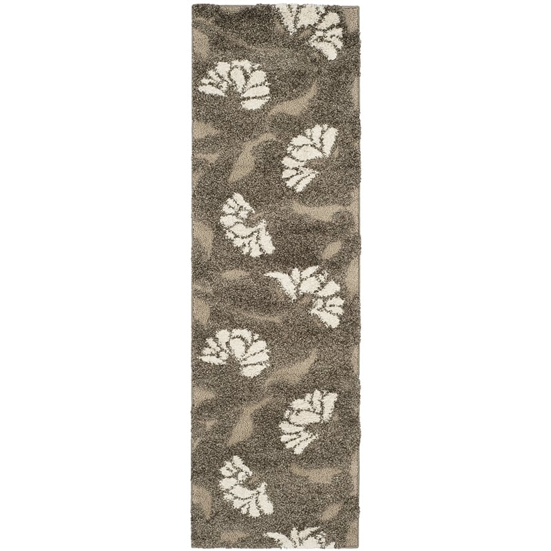 Safavieh Florida Shag Smoke Shag Rug - Runner 2'3