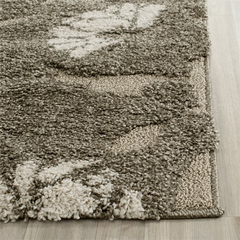 Safavieh Florida Shag Smoke Shag Rug - Runner 2'3