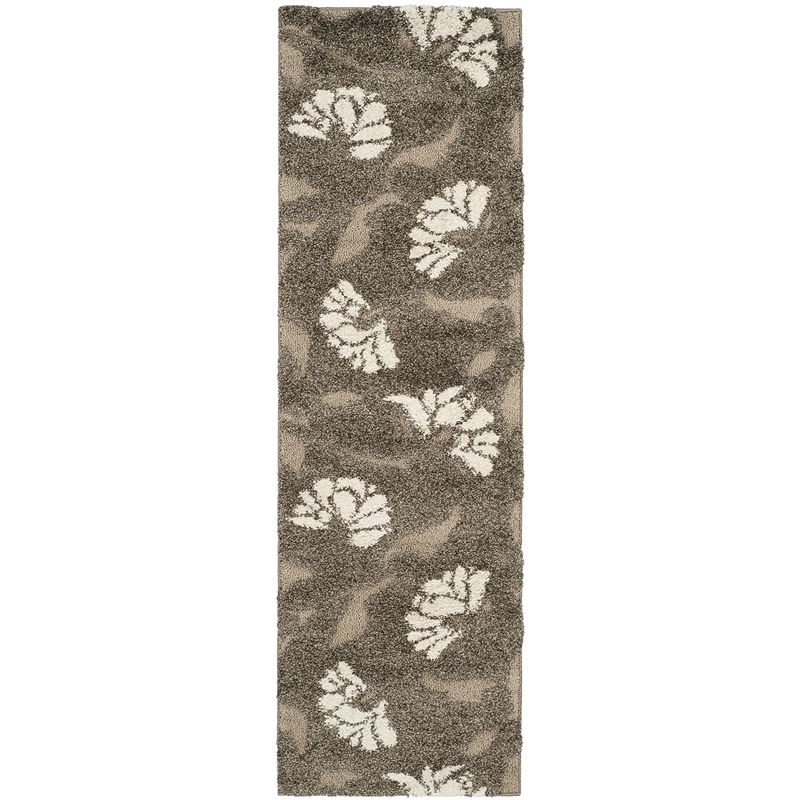 Safavieh Florida Shag Smoke Shag Rug - Runner 2'3