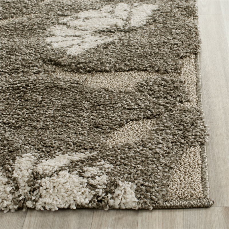 Safavieh Florida Shag Smoke Shag Rug - Runner 2'3
