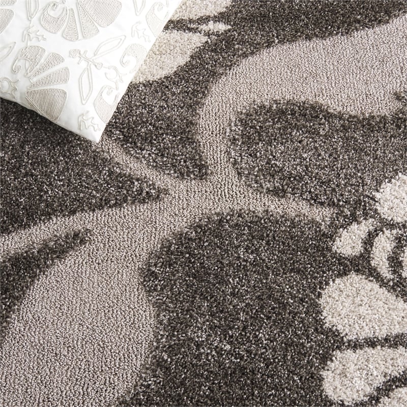 Safavieh Florida Shag Smoke Shag Rug - Runner 2'3