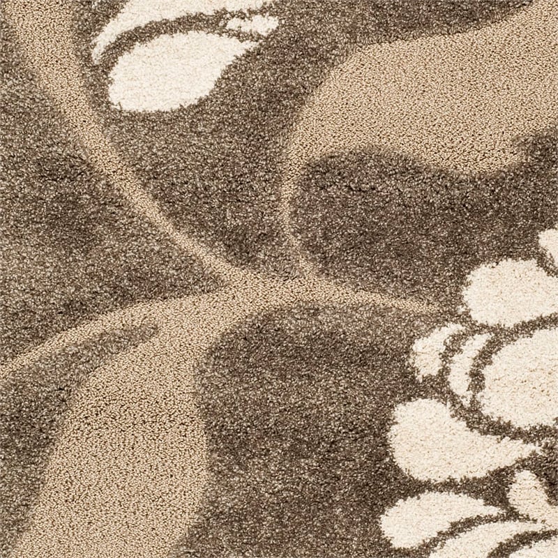 Safavieh Florida Shag Smoke Shag Rug - Runner 2'3