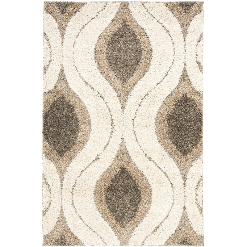 Safavieh Florida Shag Cream Shag Rug - 9'6